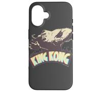 Carcasa para iPhone 16 Logotipo Retro de King Kong Skull Island MonsterVerse Classic Movie