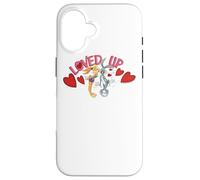 Carcasa para iPhone 16 Looney Tunes Bugs and Lola Loved Up Valentine's Day