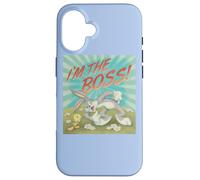 Carcasa para iPhone 16 Looney Tunes Bugs Bunny I'm The Boss