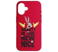 Carcasa para iPhone 16 Looney Tunes Bugs Bunny Naughty Christmas
