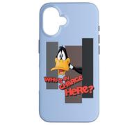 Carcasa para iPhone 16 Looney Tunes Daffy Duck Who's In Charge?