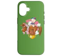 Carcasa para iPhone 16 Looney Tunes Porky Pig The Winner