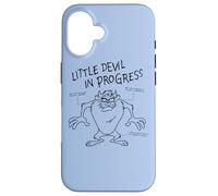 Carcasa para iPhone 16 Looney Tunes Taz Little Devil In Progress