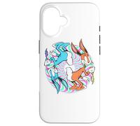 Carcasa para iPhone 16 Looney Tunes Wacky Wabbit