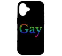 Carcasa para iPhone 16 Los Derechos de los homosexuales legalizan el Matrimonio Gay LGBTQIA Bandera del Orgullo Gay