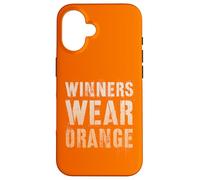 Carcasa para iPhone 16 LOS GANADORES Usan Naranja Campamento de Verano Team Building War Game Day
