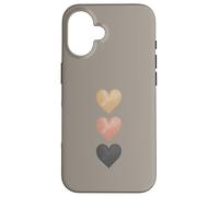 Carcasa para iPhone 16 Love - Three Hearts
