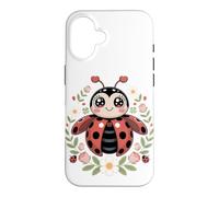 Carcasa para iPhone 16 Lucky Little Ladybug Bug Insect Garden Cute