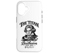Carcasa para iPhone 16 Ludwig Van Beethoven El Titán Música Clásica