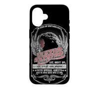 Carcasa para iPhone 16 Lynyrd Skynyrd Underbrush Live 70's Rock Retro Festival Biker