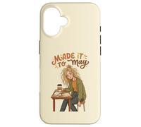 Carcasa para iPhone 16 Made It to May Funny Girl Last of Day, Maestra de Escuela, niños 1