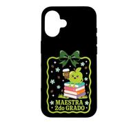 Carcasa para iPhone 16 Maestra 2do Grado Second Grade Back to School