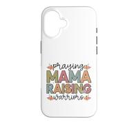 Carcasa para iPhone 16 Mamá Rezando Guerreros Fuerte Madre