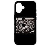 Carcasa para iPhone 16 Man Utd George Best On The Ball Copa Mundial de Fútbol 1971