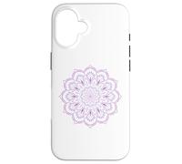 Carcasa para iPhone 16 Mandala Energía Sagrada Yoga Prana Art Mantra Om Good Vibe