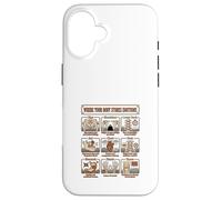 Carcasa para iPhone 16 Mapa Emociones Cuerpo Psicología Bienestar