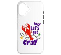 Carcasa para iPhone 16 Mardi Gras Lets Get Cray Crawfish It Ain't Gonna Suck Itself