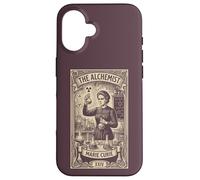 Carcasa para iPhone 16 Marie Curie Alchemist Tarot Card; Mujeres en Química Stem