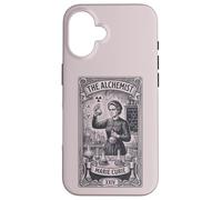 Carcasa para iPhone 16 Marie Curie Alchemist Tarot Card; Mujeres en Química Stem