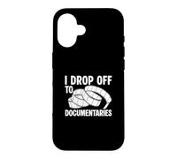 Carcasa para iPhone 16 Me entrego a los documentales True Crime Documentary Watchers