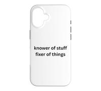 Carcasa para iPhone 16 Mecánica Conocedor de Cosas Fixer of Things Funny Men Dad Fath