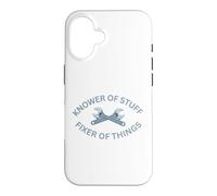 Carcasa para iPhone 16 Mecánica Conocedor de Cosas Fixer of Things Funny Men Man Dad