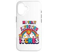 Carcasa para iPhone 16 Meme Gracioso Me Pica la candidiasis. Extraño