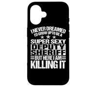 Carcasa para iPhone 16 Merchandising de Deputy Sheriff - Divertido e Impresionante diseño de Sheriffs