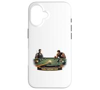 Carcasa para iPhone 16 Mesa Antes del Ego Billar Estrategia Arte