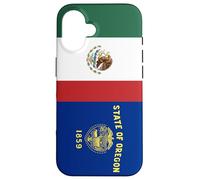Carcasa para iPhone 16 Mexico Heritage: Oregon Pride