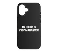 Carcasa para iPhone 16 Mi afición es la procrastinación