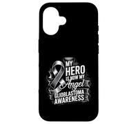 Carcasa para iPhone 16 Mi héroe es Ahora mi Conciencia del Glioblastoma Multiforme ángel