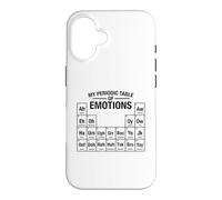 Carcasa para iPhone 16 Mi Tabla Periódica de Emociones Ah AW Eh Sonidos Divertidos Ciencia