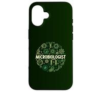 Carcasa para iPhone 16 Microbiólogo - Microbiología y Virología Ciencias