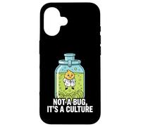 Carcasa para iPhone 16 Microbiology Fermentation Not A Bug It's A Culture