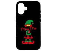 Carcasa para iPhone 16 Mini Me Twin Elf Melanin Black Girl Magic Christmas Girls