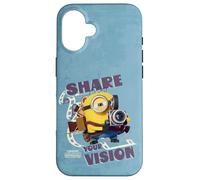 Carcasa para iPhone 16 Minions & Monsters Share Your Vision