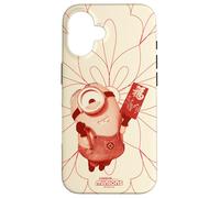 Carcasa para iPhone 16 Minions Stuart Lunar New Year Blossoms