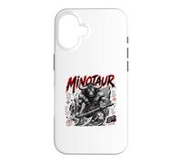 Carcasa para iPhone 16 Minotauro Laberinto de Sangre Monstruo Griego Antiguo