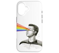 Carcasa para iPhone 16 Mira el Retrato de Ciencia ficción de Rainbow Visor