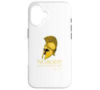 Carcasa para iPhone 16 Mito Griego Antiguo: ¡Nadie me ha cegado! - Polifemo