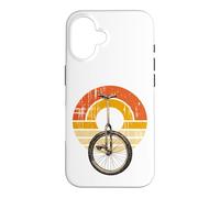 Carcasa para iPhone 16 Monociclo Vintage Retro Circus Rider