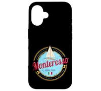 Carcasa para iPhone 16 Monterosso Cinque Terre La Spezia Retro Italia Vintage