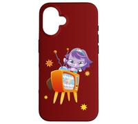 Carcasa para iPhone 16 Moshi Monsters Zaffi En Televisión Poppeteer Poppet