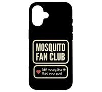 Carcasa para iPhone 16 Mosquito Fan Club 942 Mosquitos Liked Your Post