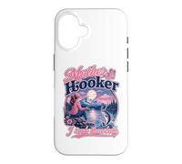 Carcasa para iPhone 16 Mother Hooker Fishing Mom Funny Angler Mama Lake Life