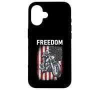 Carcasa para iPhone 16 Motocicleta Freedom Rider