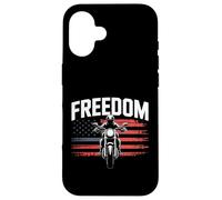 Carcasa para iPhone 16 Motocicleta Freedom Rider
