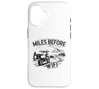 Carcasa para iPhone 16 Motorista Miles Before Breakfast