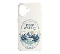 Carcasa para iPhone 16 Mountain River Faith Verse Deep Waters Comfort Cita